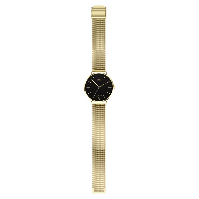 Montre Connectée Dorée pour Femmes – Design Compact, Connectivité et Élégance Moderne - Mali