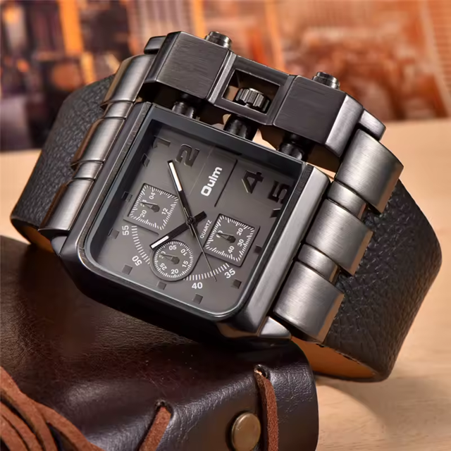 Montre OULM HP3364 – Design Unique et Précision Quartz