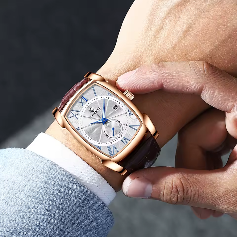Montre de Luxe CHENXI - Design Décontracté avec Cadran Lumineux et Calendrier - WA