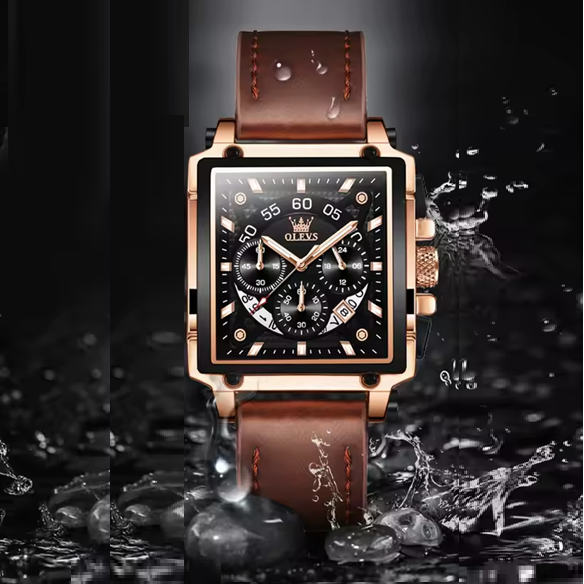 Montre de Luxe OLEVS 9919 Homme – Élégance et Performance en Quartz