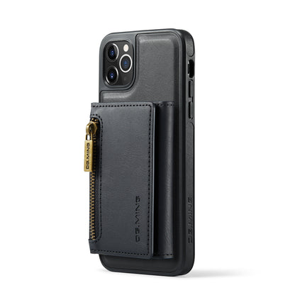 Étui Portefeuille Détachable en Cuir Rétro pour iPhone 15/14/13/12/11 Pro Max avec Fonction Magnétique et Charge Sans Fil