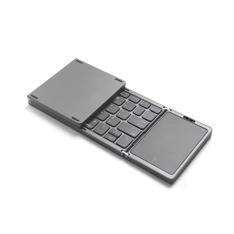 Clavier Pliable avec Touchpad – Portable, Rechargeable & Ultra Compact