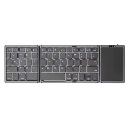 Clavier Pliable avec Touchpad – Portable, Rechargeable & Ultra Compact