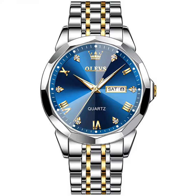 Montres Couples OLEVS 9931 – Ensemble Romantique Lumineux & Étanche