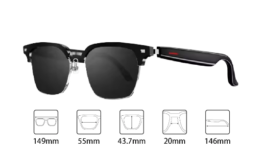 Lunettes Intelligentes Bluetooth - Alliez Technologie et Style !