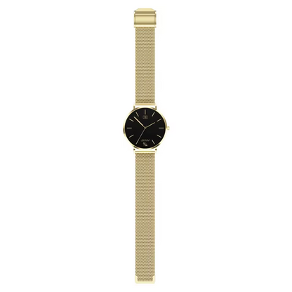 Montre Connectée Dorée pour Femmes – Design Compact, Connectivité et Élégance Moderne - Mali