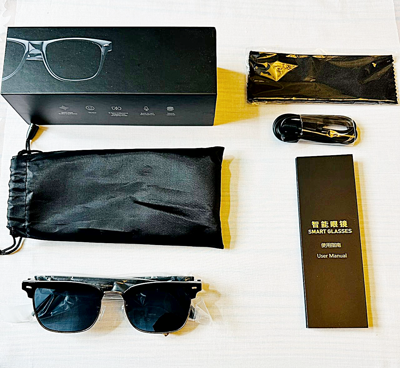 Lunettes Intelligentes Bluetooth - Alliez Technologie et Style !