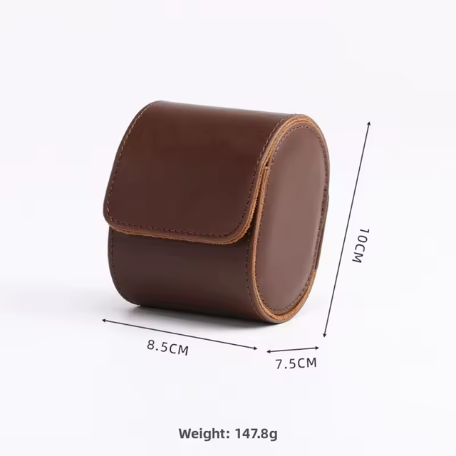 Boîte de Rangement Portable pour Montre en Cuir PU – Étui Cadeau Haut de Gamme
