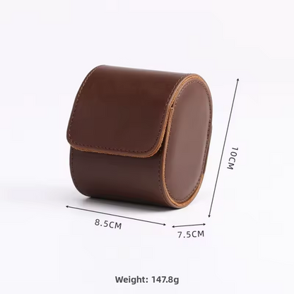 Boîte de Rangement Portable pour Montre en Cuir PU – Étui Cadeau Haut de Gamme