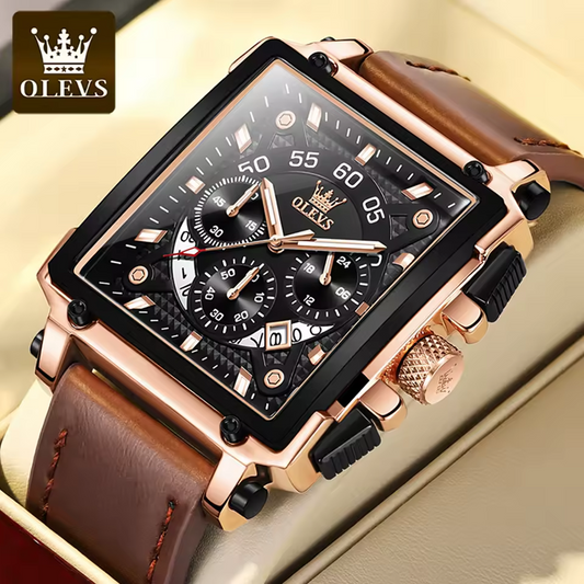 Montre de Luxe OLEVS 9919 Homme – Élégance et Performance en Quartz