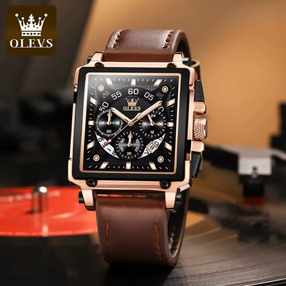 Montre de Luxe OLEVS 9919 Homme – Élégance et Performance en Quartz
