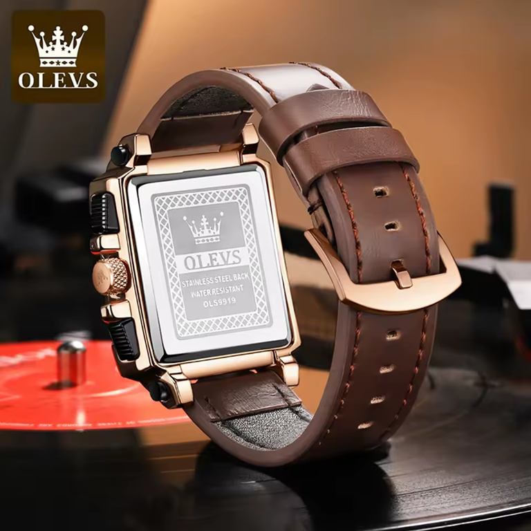 Montre de Luxe OLEVS 9919 Homme – Élégance et Performance en Quartz