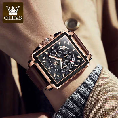 Montre de Luxe OLEVS 9919 Homme – Élégance et Performance en Quartz