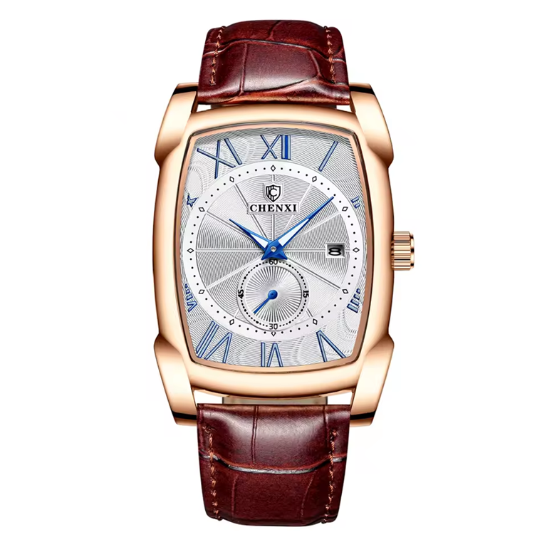 Montre de Luxe CHENXI - Design Décontracté avec Cadran Lumineux et Calendrier - WA