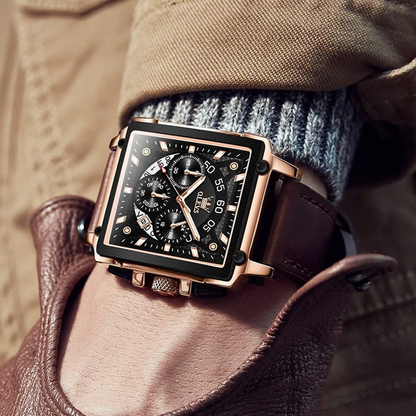 Montre de Luxe OLEVS 9919 Homme – Élégance et Performance en Quartz