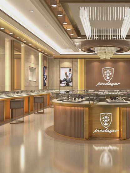 POEDAGAR 783W – Montre Chronographe Femme Luxe en Acier Inoxydable